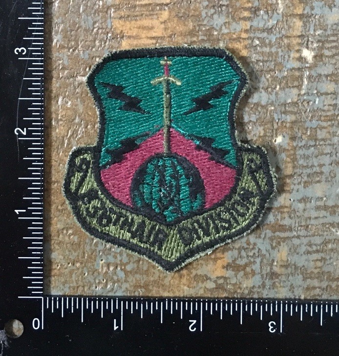 Vintage US Air Force 836th Air Division Subdued Patch USAF