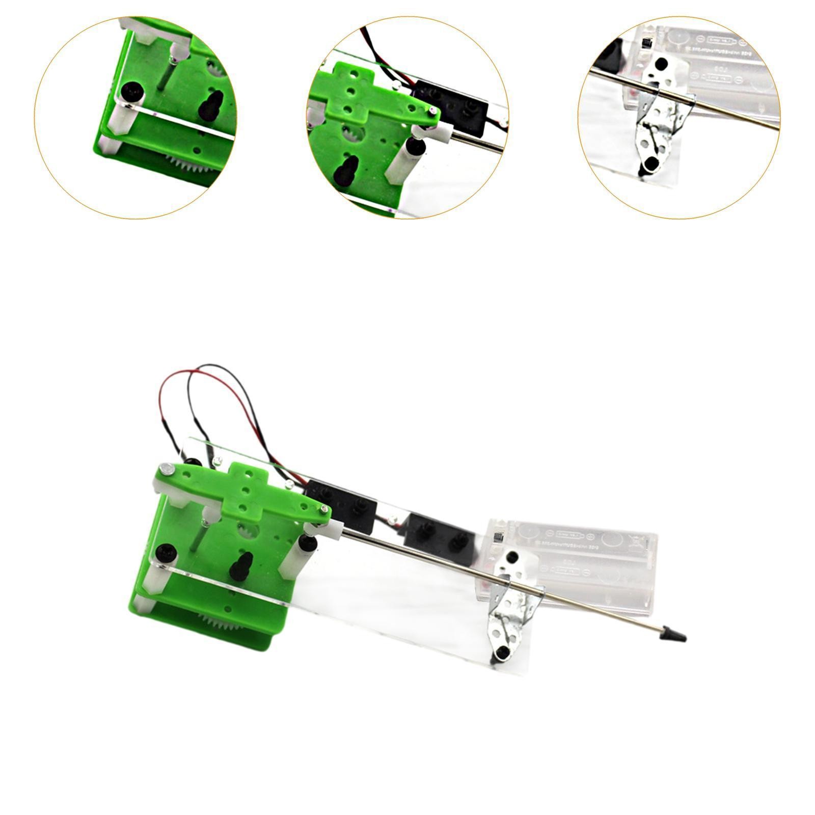 Mini Reciprocating Linear Motion Model Science Experiment Teaching Device DIY