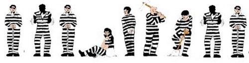 Model Power N 1376 Prisoners, Black and White (9)