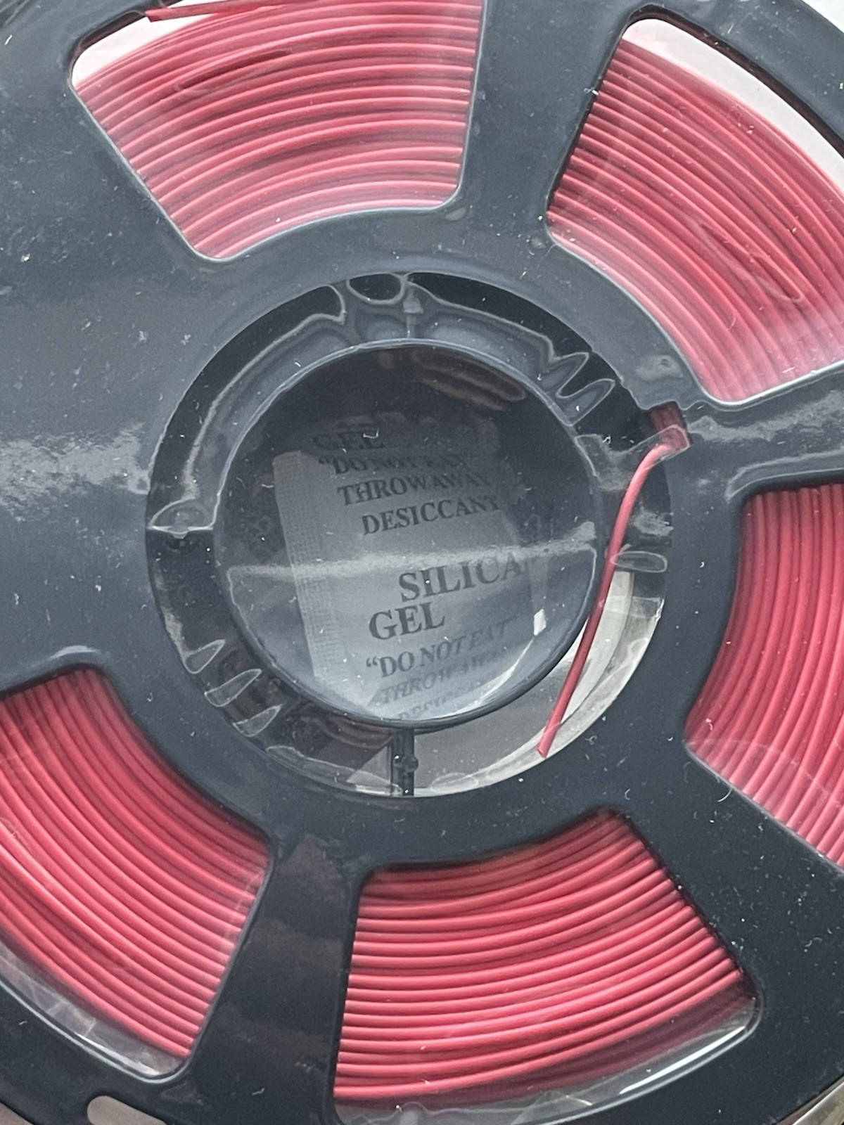 1.75 mm 3D Printer PLA Filament Shiny Silk RED New Sealed