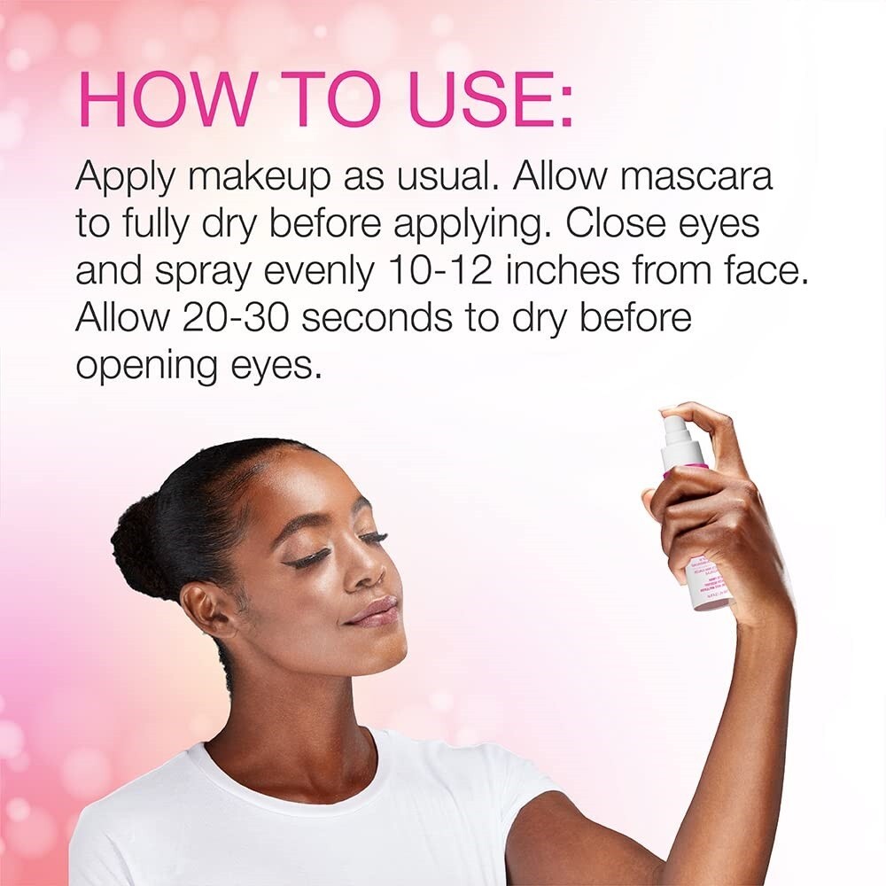 Model in a Bottle Makeup Original Setting Spray, Smooth, Matte Finish 3.4 oz