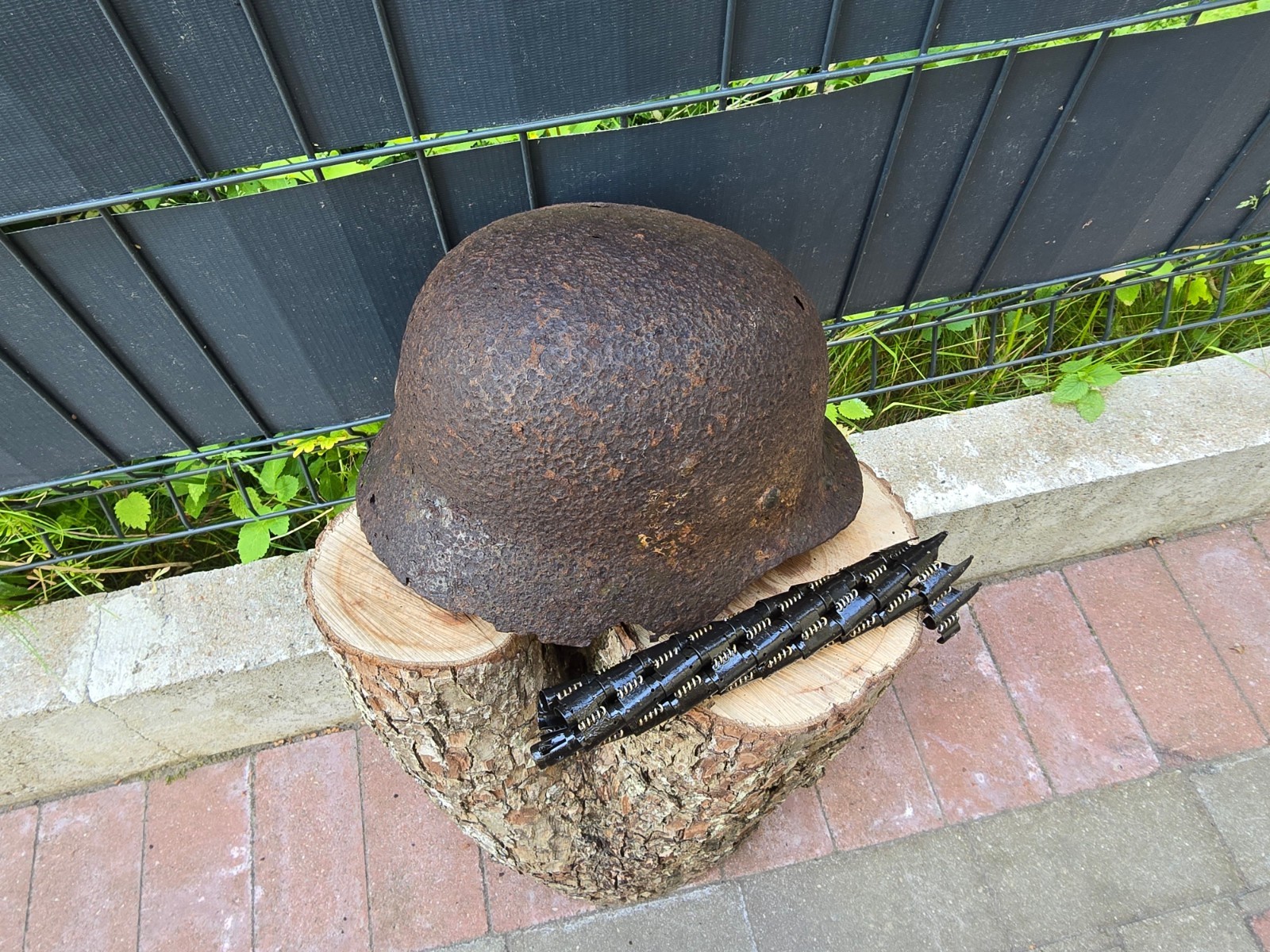 WW2 Accessories from the German bunker rare relic.