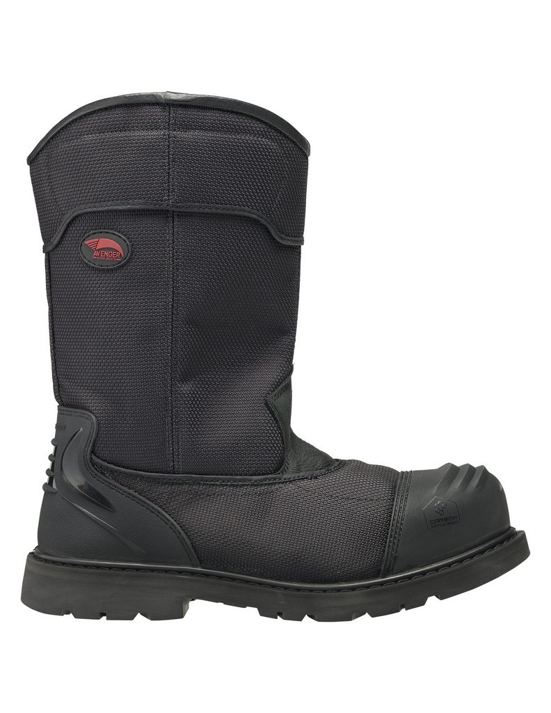 Avenger Work Boots Mens Hammer Wellington Waterproof Carbon Toe 7800