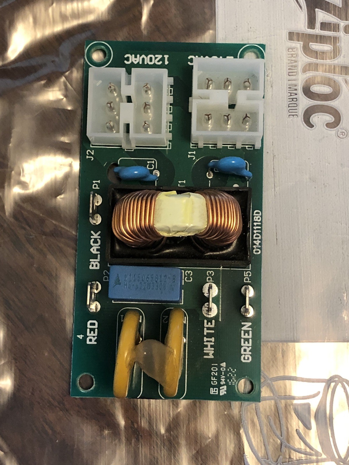 Liftmaster K1D7078 EMI Board for HCT, HCTUL, IHSL24UL, INSL24UL Openers