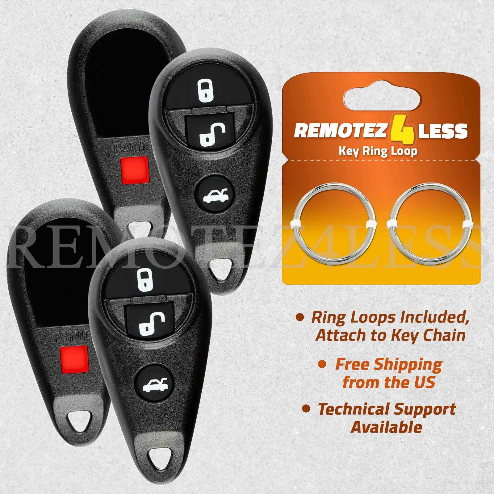 2 for 2009 2010 2011 2012 Subaru Forester Remote Shell Case Car Key Fob 3but
