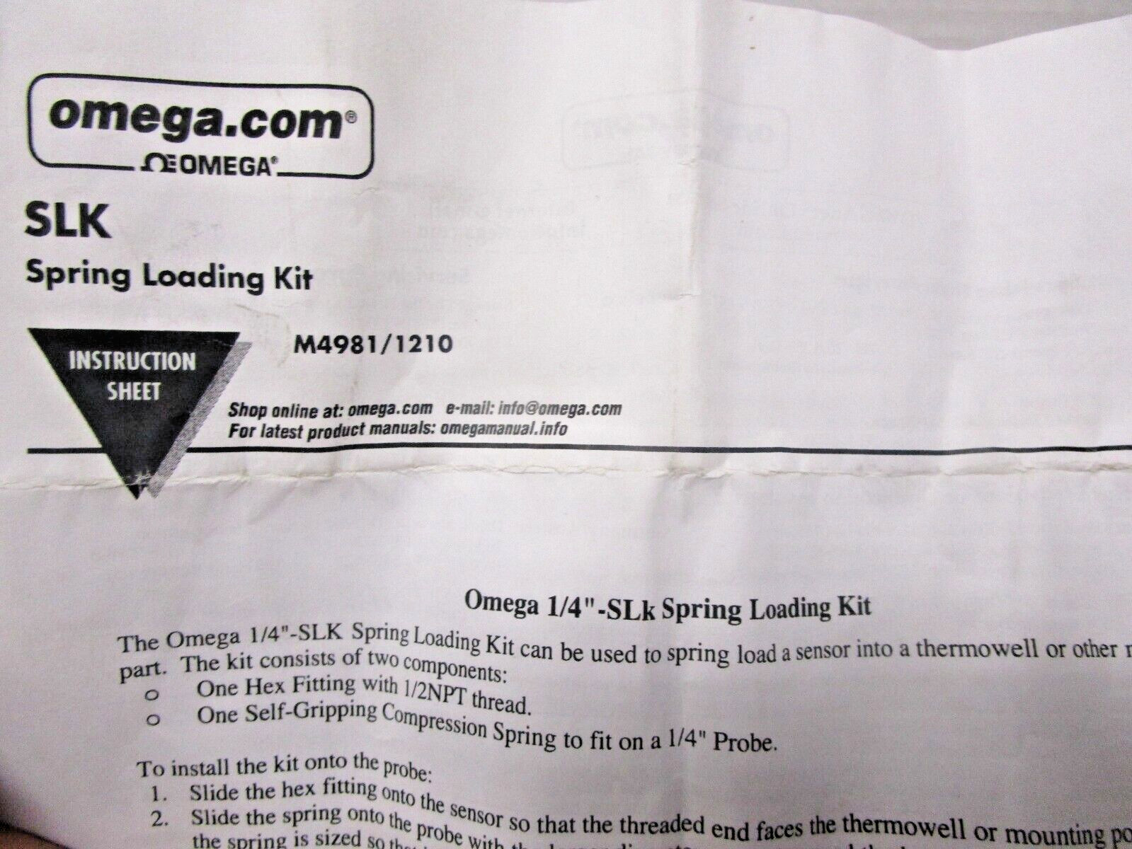 Omega Engineering 1/4-SLK Temp Connectors