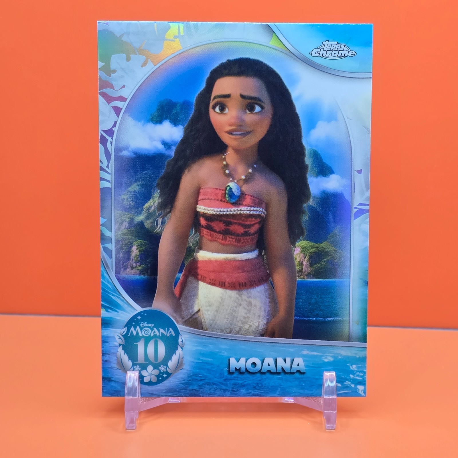 💥💥 2026 TOPPS CHROME DISNEY MOANA 10TH ANNIVERSARY INSERTS PICK YOUR CARD 💥💥