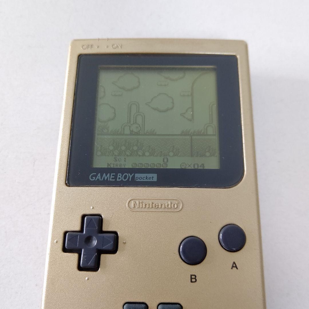 Nintendo Game Boy Pocket Gold Handheld Console Original Authentic Vintage