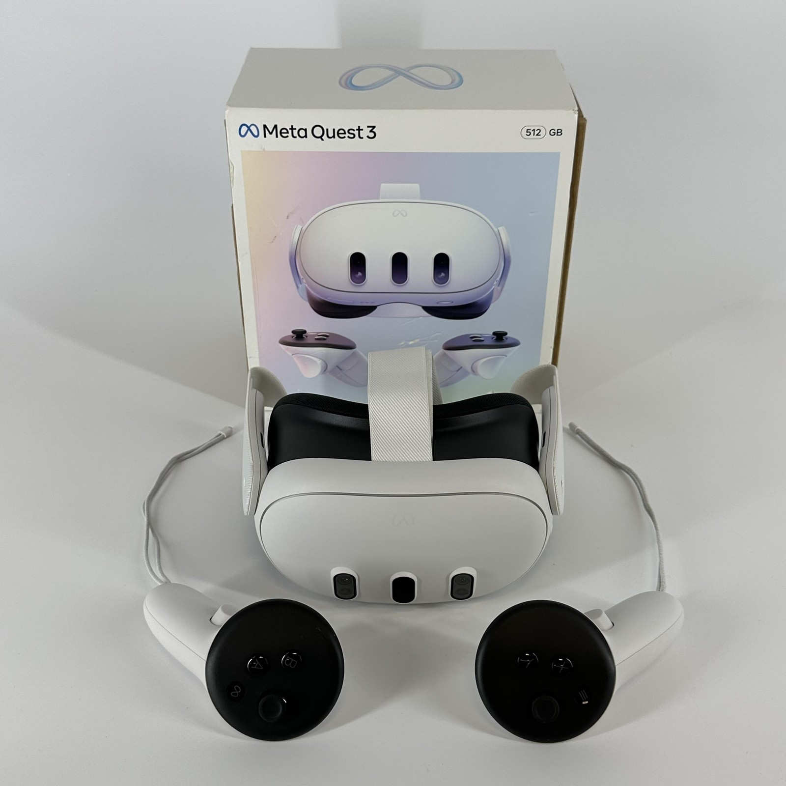 Meta Quest 3 VR Headset 512GB w/ Controllers/Regular Strap - Fair