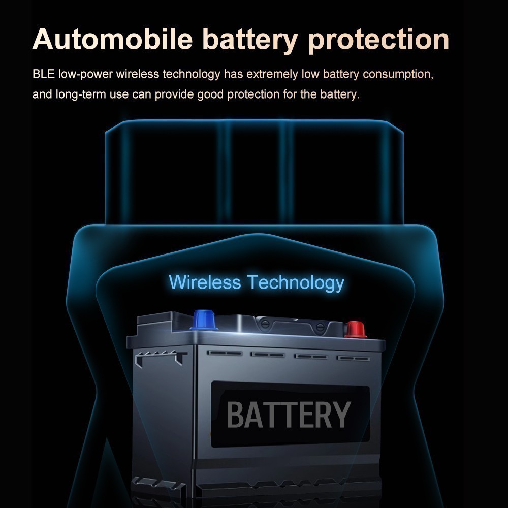 DA100 OBD Car Diagnostic Scanner Fault Code Reader Clear AI Diagnostic Tool