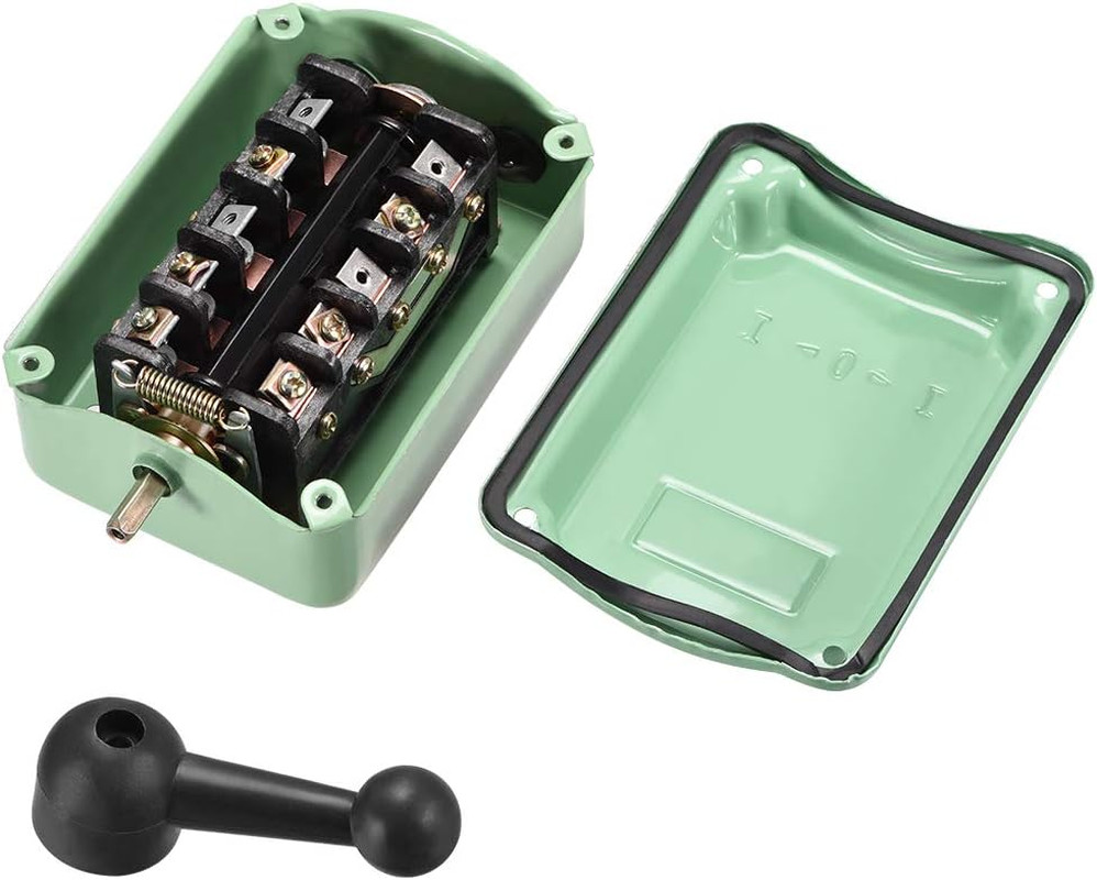 Drum Switch QS-30 3 Positon Forward/Off/Reverse Motor Control 30A