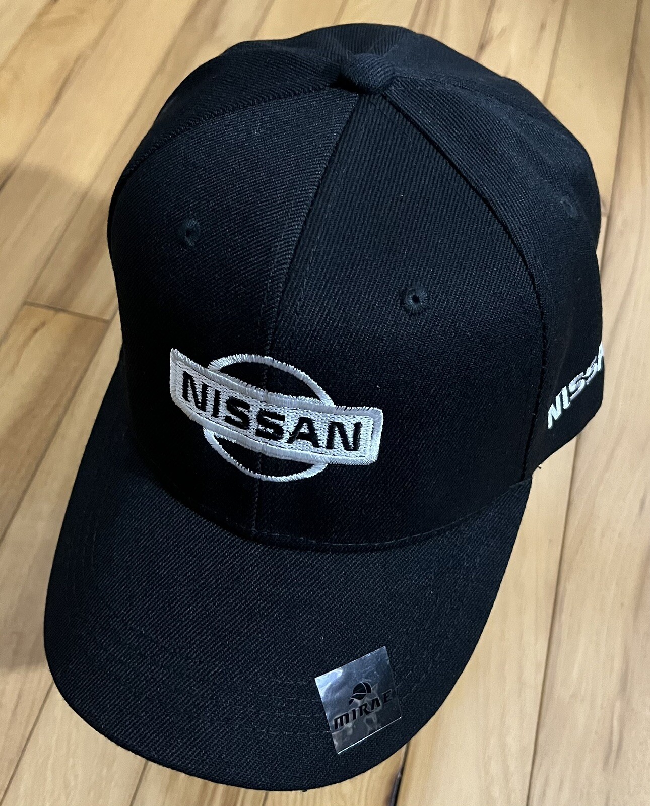 Auto Nissan Embroidered Symbol Baseball Cap(Black)Hat Men Women Outdoor Sports.