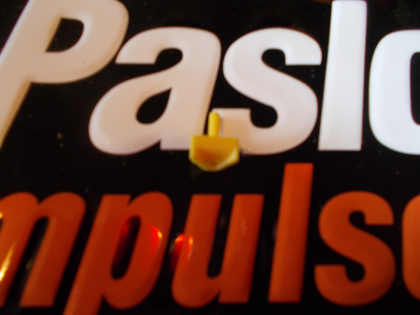 Paslode Part # 900697  STEM ADAPTER (Yellow) fits finish nailers