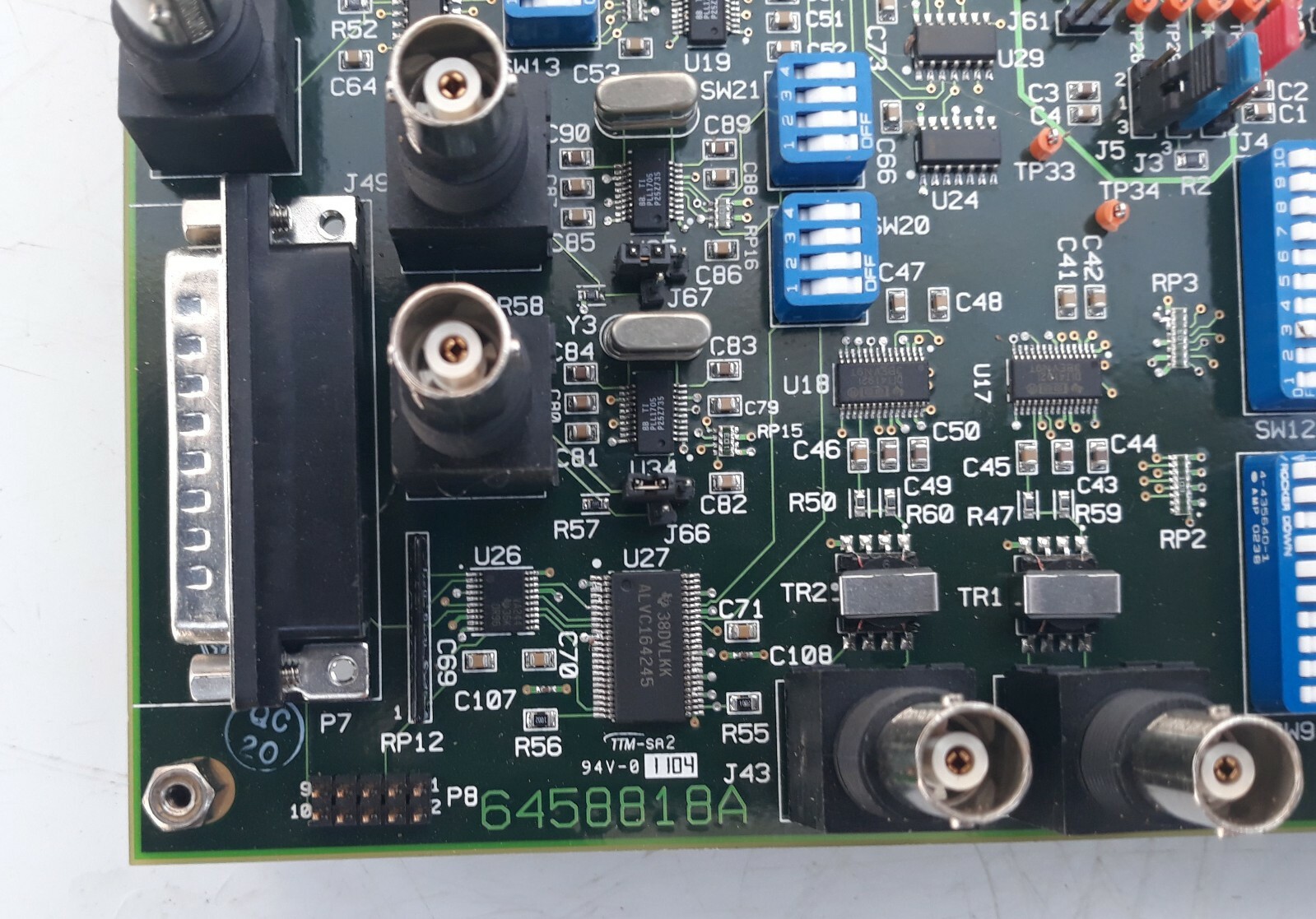 Texas Instruments A/W 6458818A PWA Bench Evaluation Board SRC4194