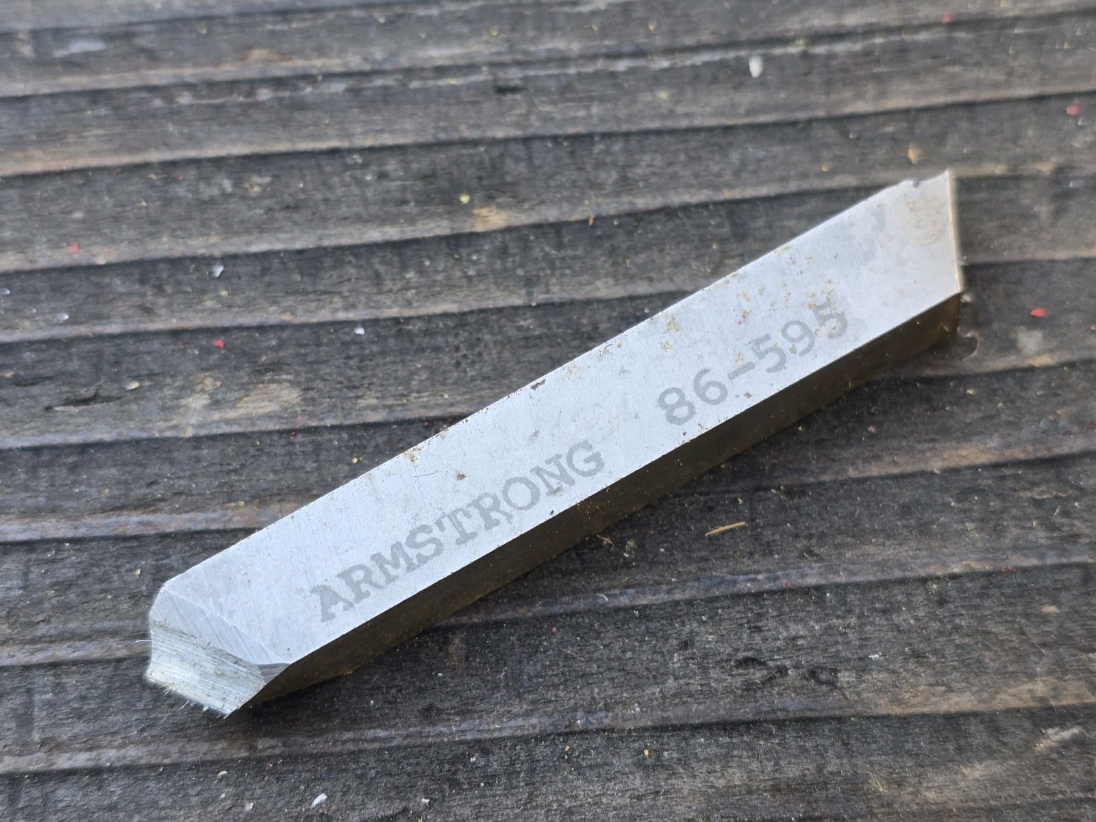 Armstrong 86-595 Ground To Form Tool Bit USA 3/8"