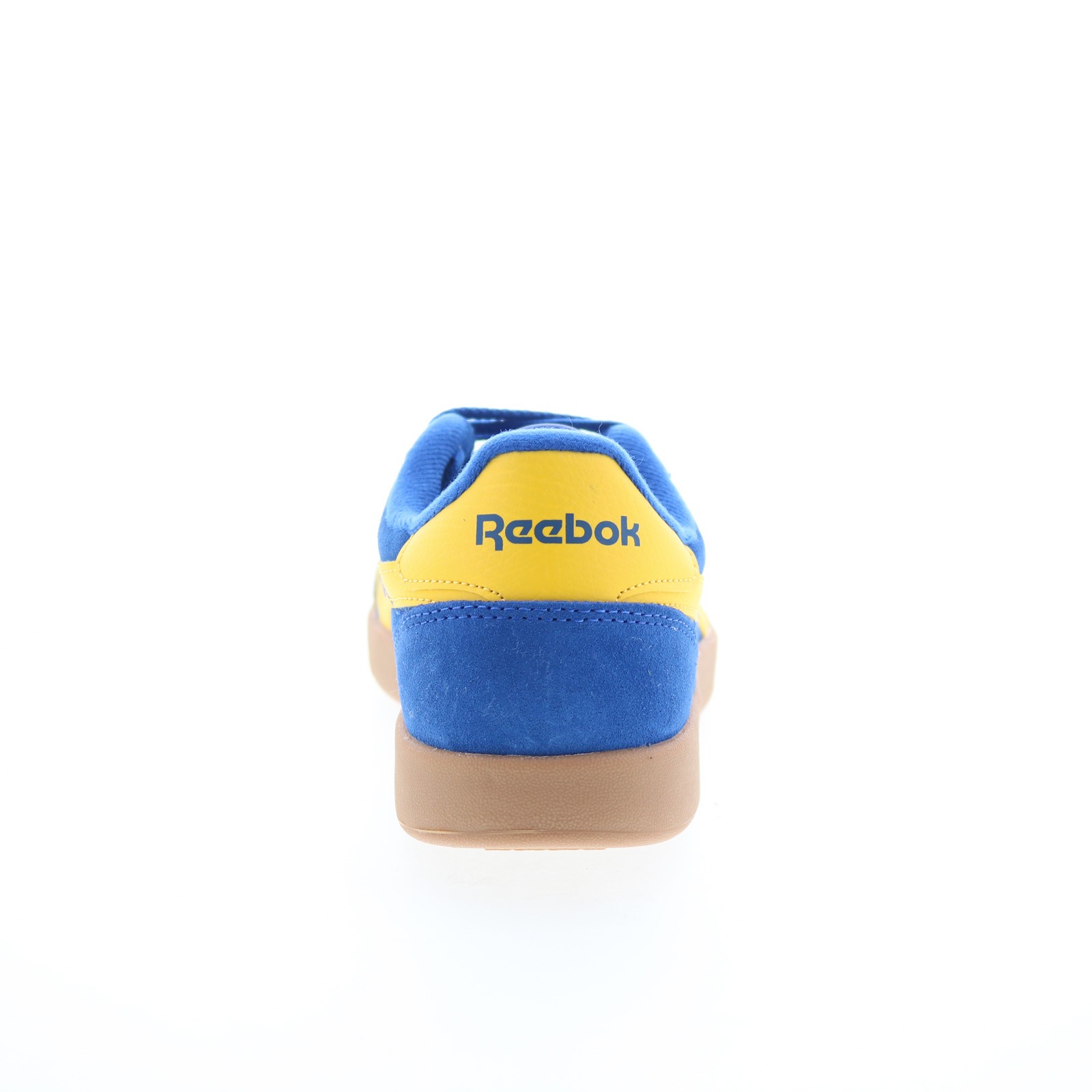 Reebok Smash Edge Mens Blue Suede Lace Up Lifestyle Sneakers Shoes