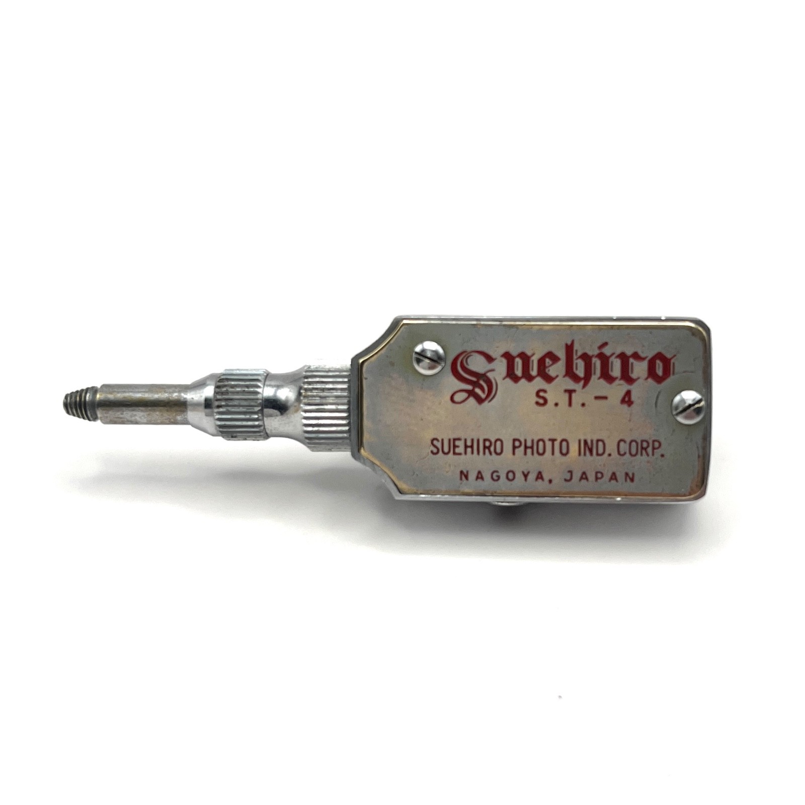 [Exc+3] Suehiro Vintage Mechanical Self Timer Shutter Release w/Case from japan
