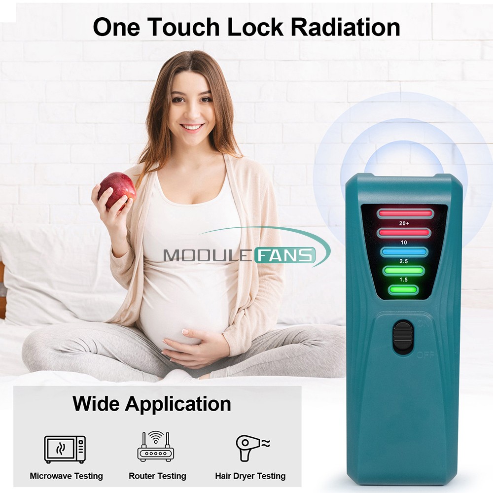 Portable EMF Meter Electromagnetic Field Radiation Detector Geiger Counter