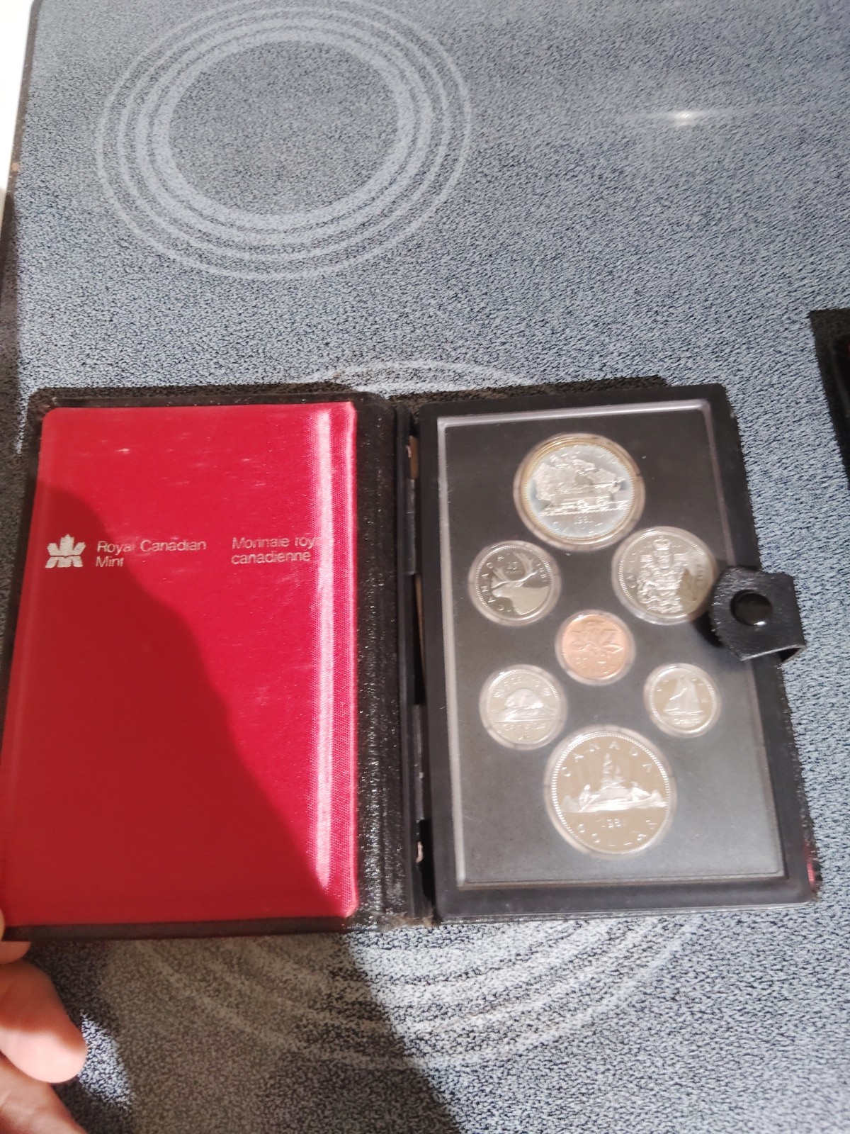 2 1981 ROYAL CANADIAN MINT 7 PC DOUBLE DOLLAR PROOF COIN SETS! Original PKG.