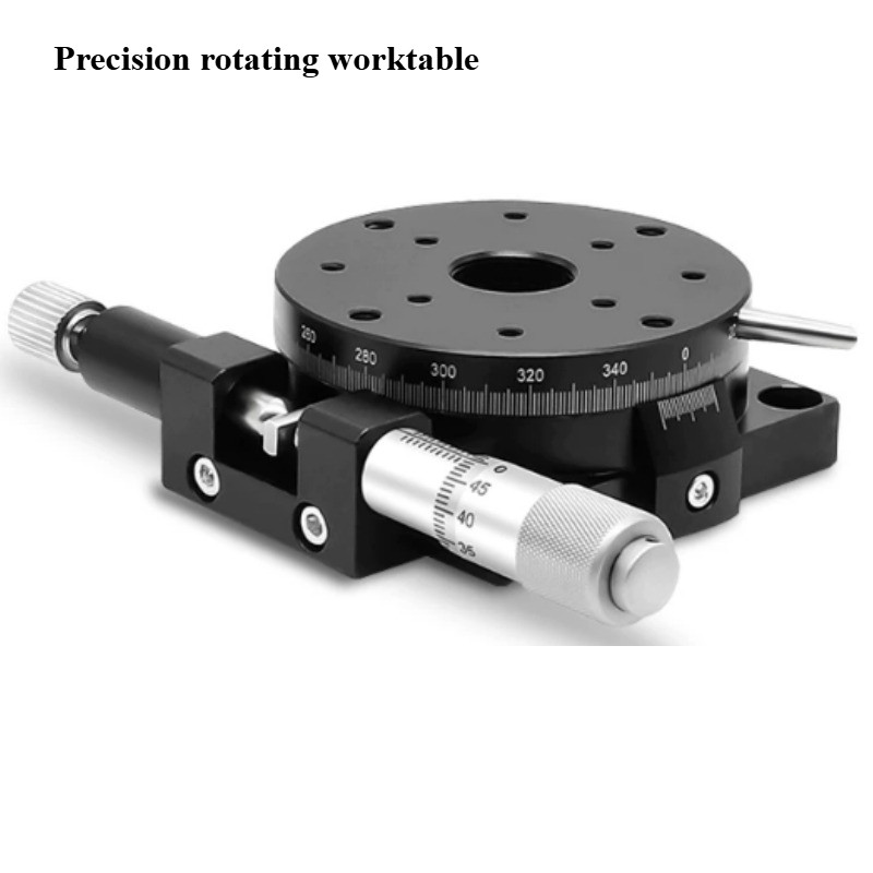 Precision Rotating Worktable Optical Position Shifting Rotating Slide Table