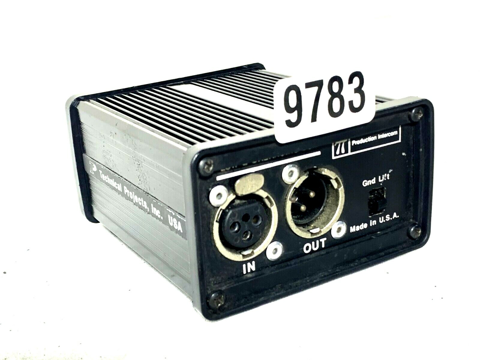 Technical Proj LO-Z Balancing Box Intercom Single Ch Belt Pack #9781-#9783 (One)
