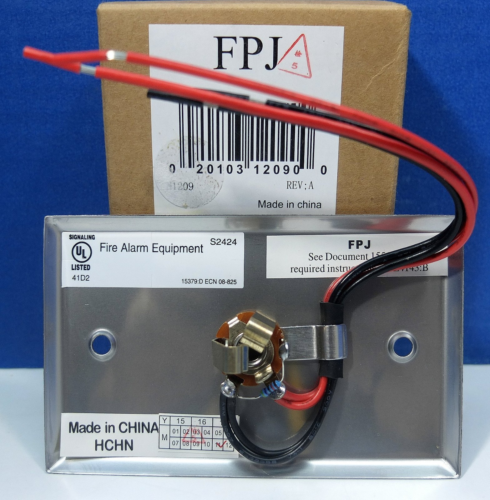 Notifier FPJ Firefighters Phone Jack