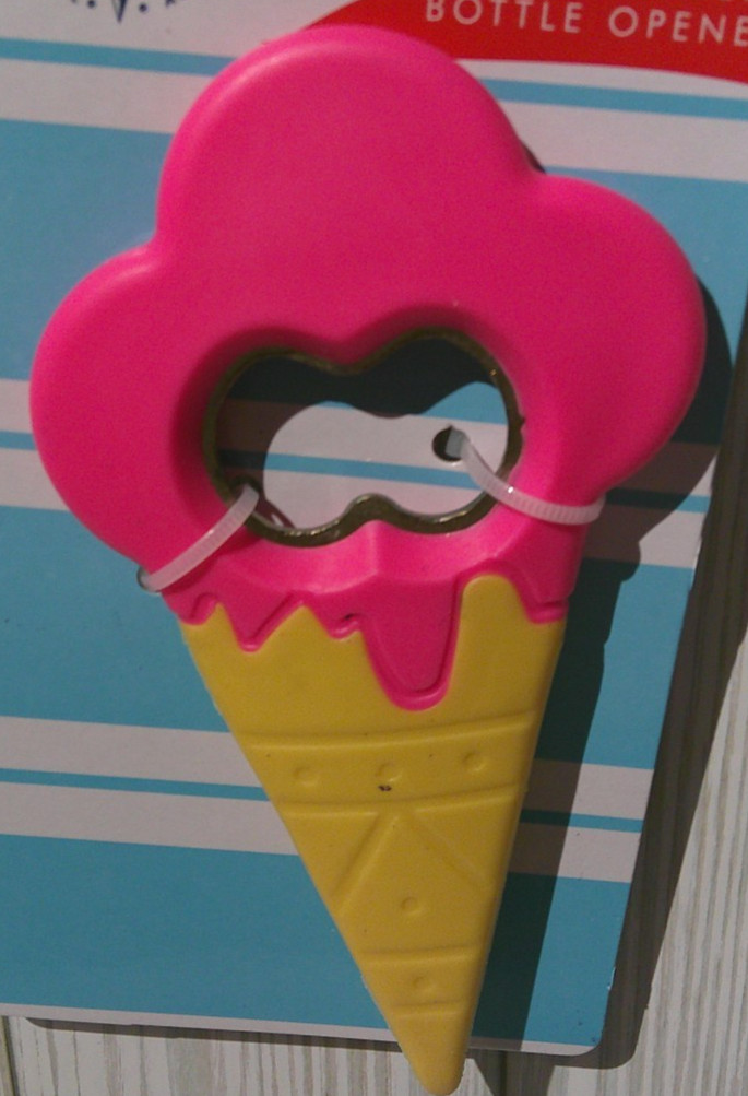 Sea Cliff Novelty Bottle Opener/Ice Cream cone