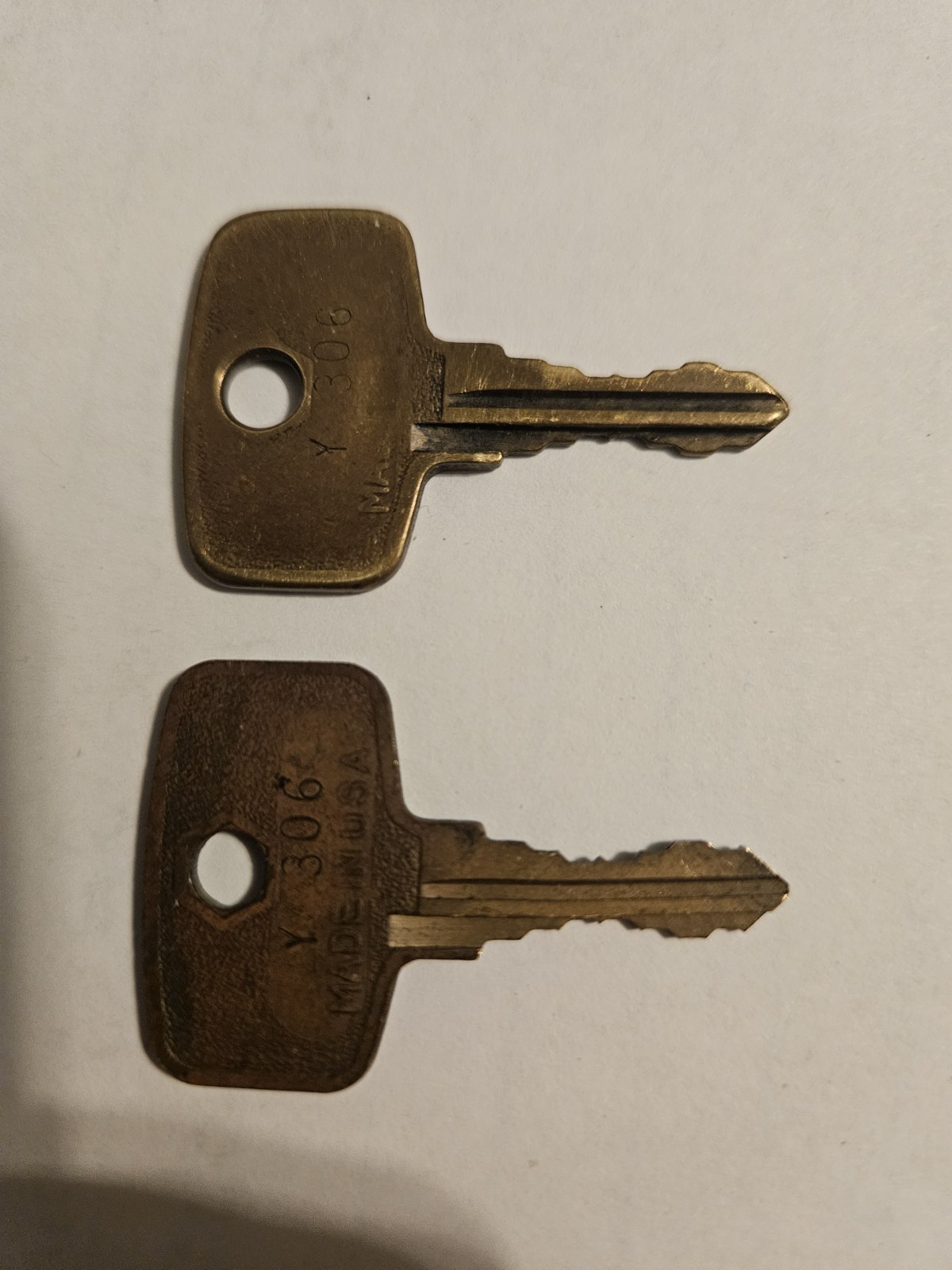 Snap On Vintage Keys Y306