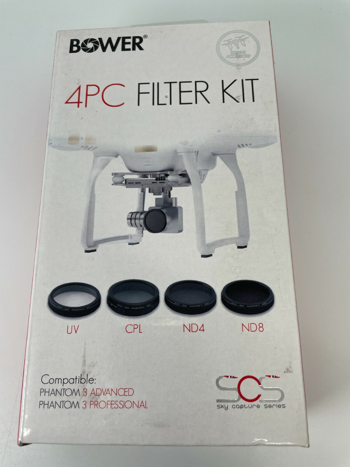 2x Bower Sky Capture Series 4PC Filter Kit for Phantom 3 Professional & Advanced