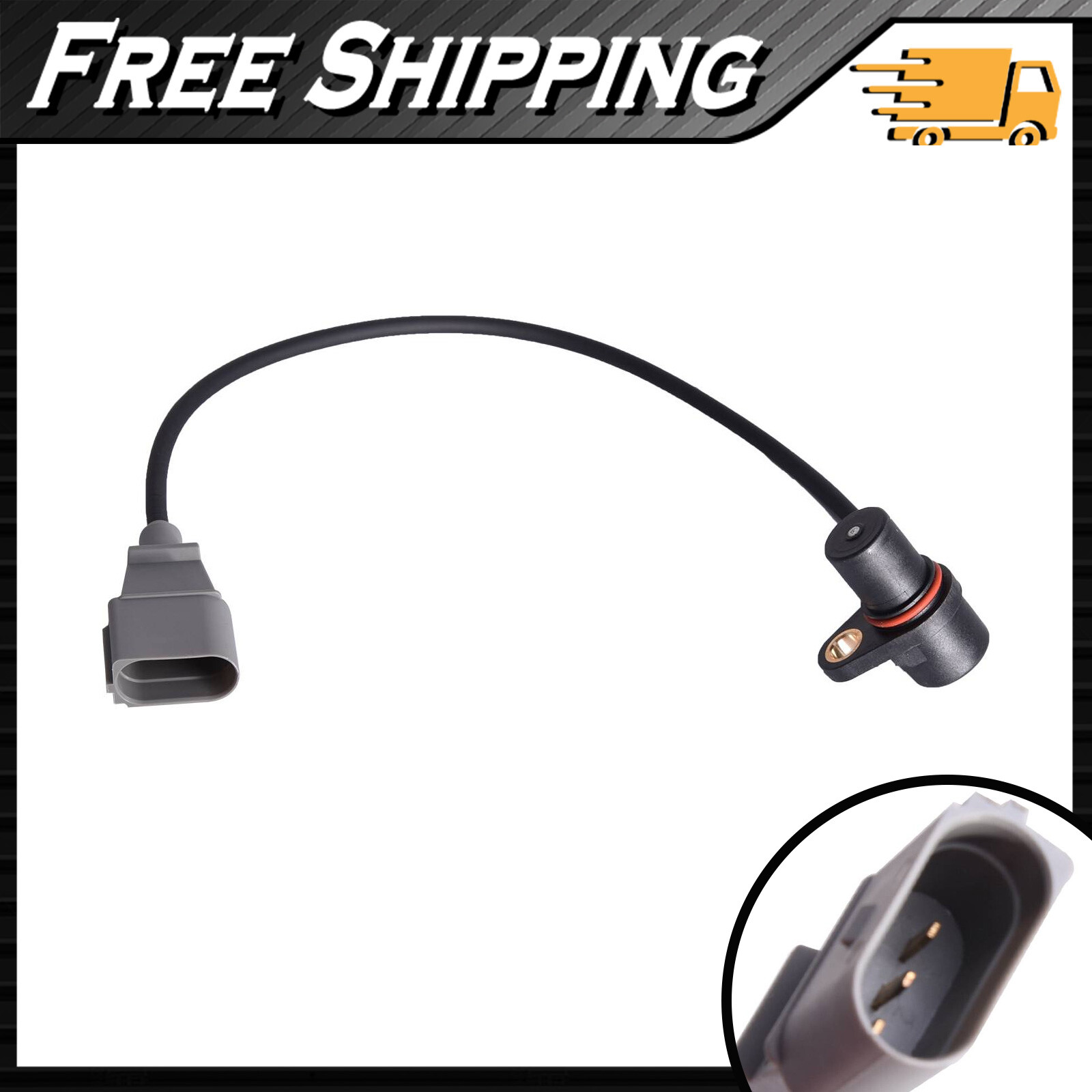 FOR VW 2002-2011 VW Audi 2.8L 3.2L 3.6L Crankshaft Position Sensor 06A906433A