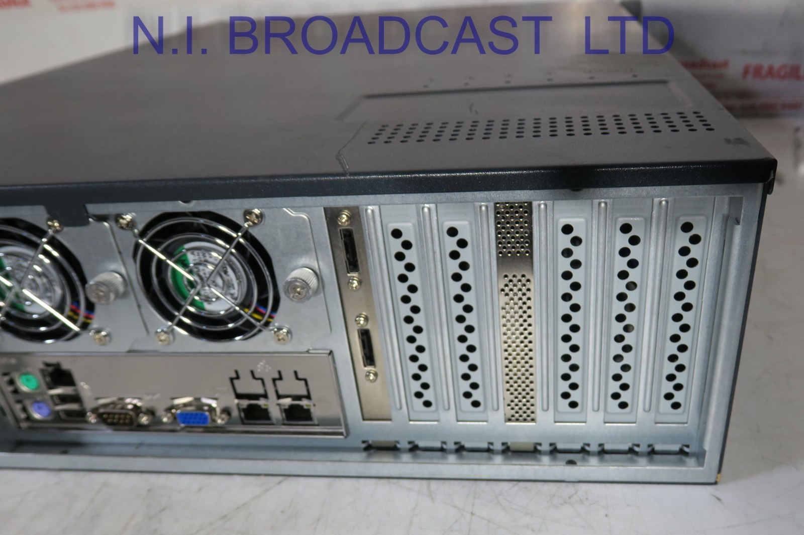 EVS DB server with IP director lice, IP engine, X square  (ref 2)