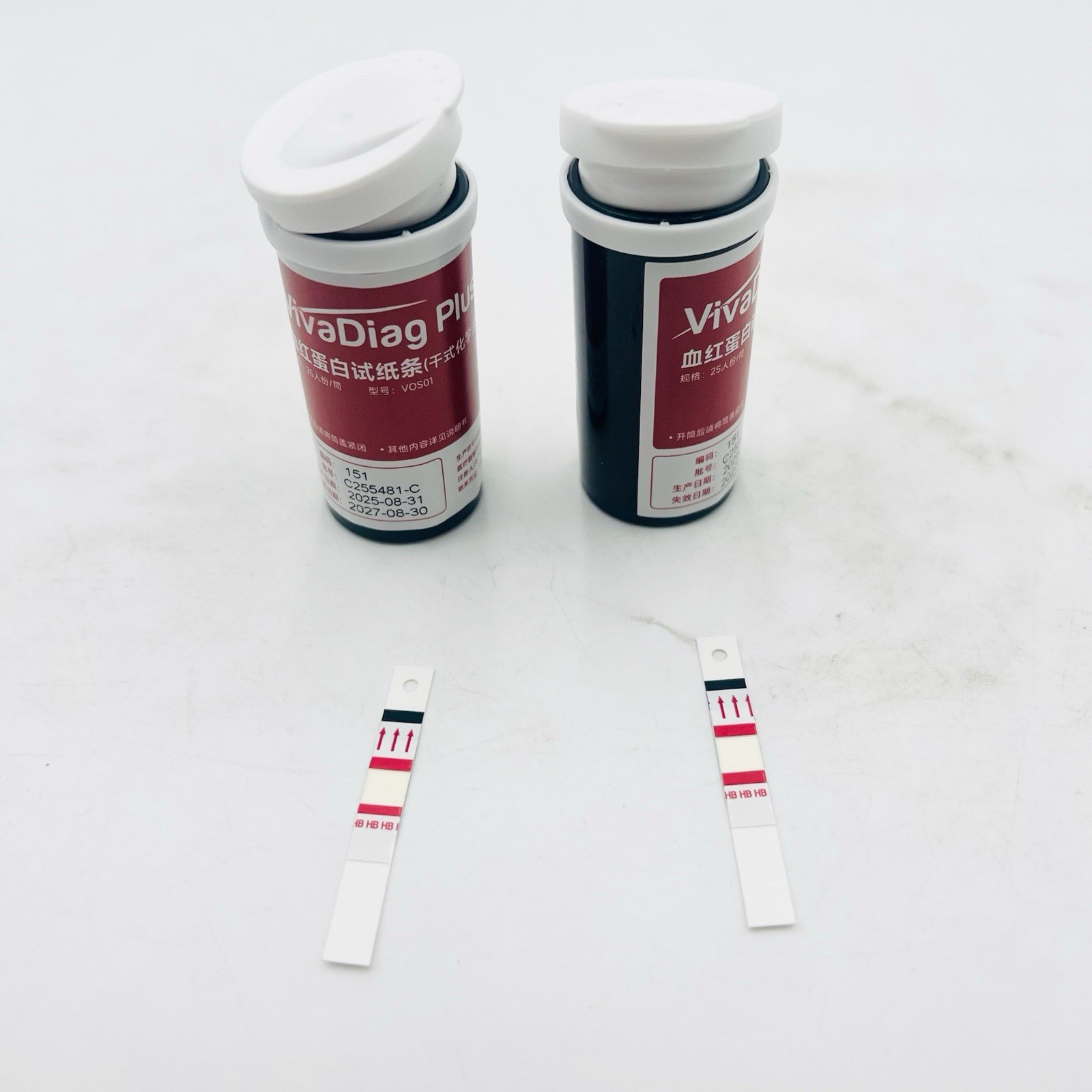 Hemoglobin Test Kit with 100 Hemoglobin Test Strips, VOM01