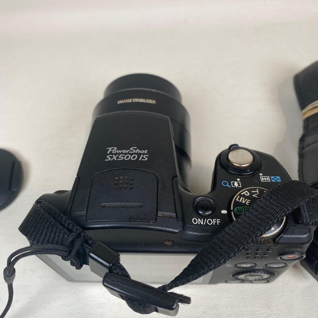 Canon SX500is Digital Camera Compact Tested with Battery LCD Burn