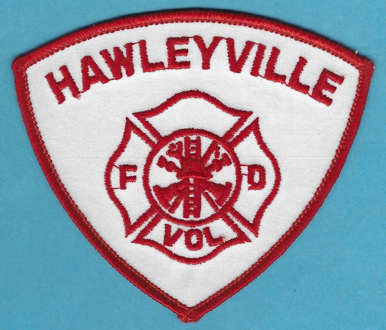 HAWLEYVILLE CONNECTICUT VOLUNTEER FIRE RESCUE PATCH