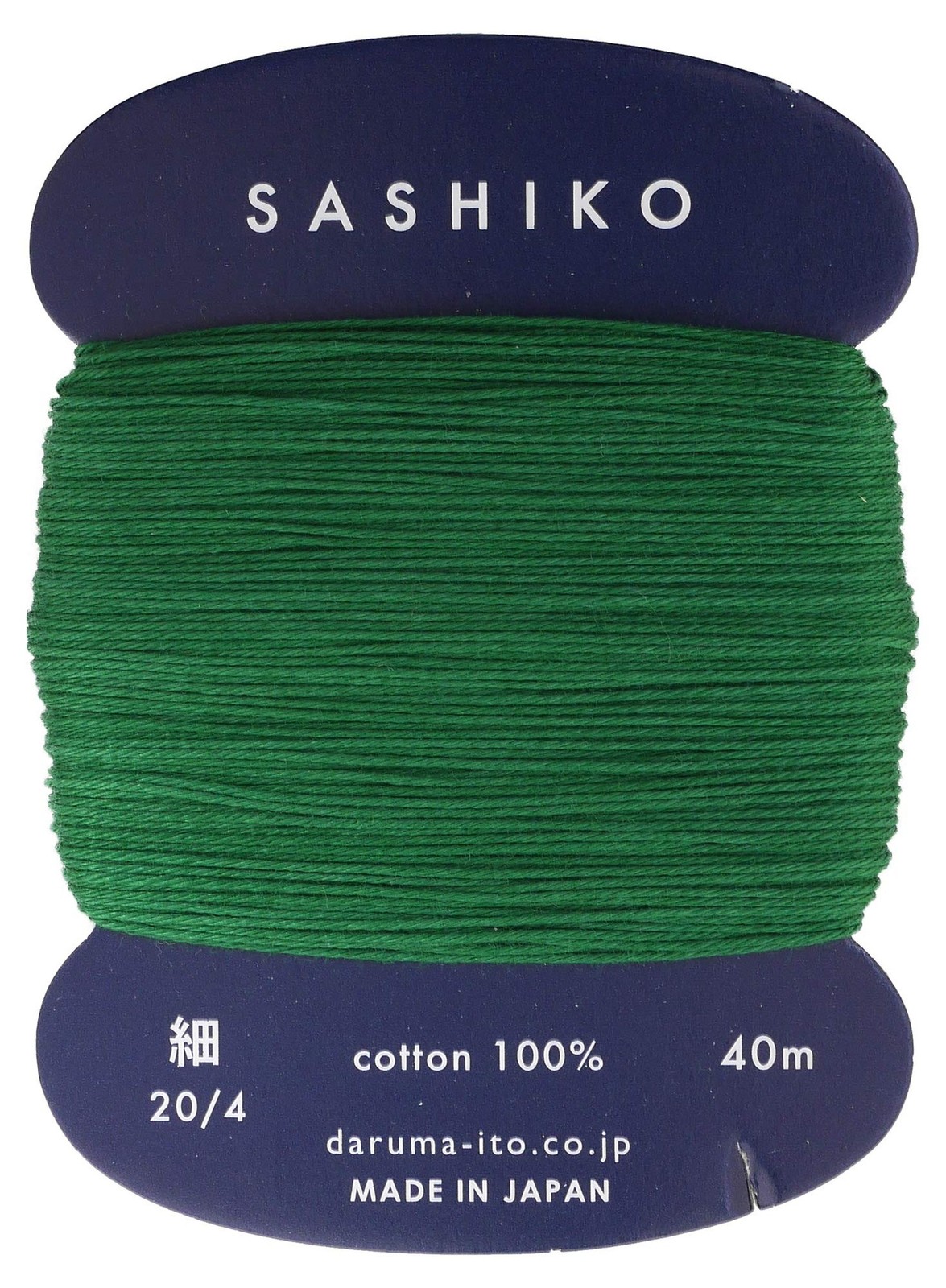 Sashiko Thread Thinner Weight 40m Col. 208 -Mint Green- Japanese Embroidery &...