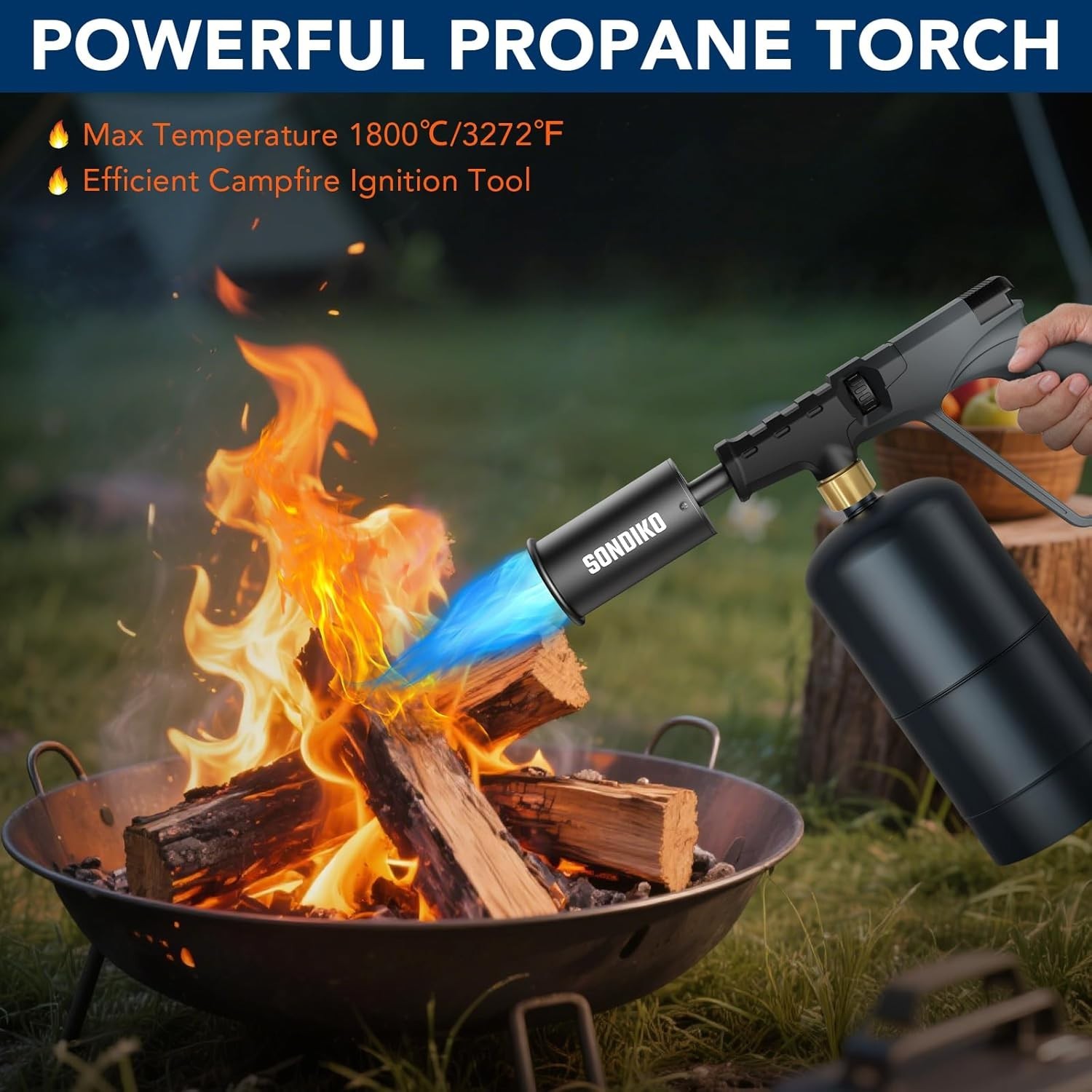 Charcoal Starter & Steak Searing Torch