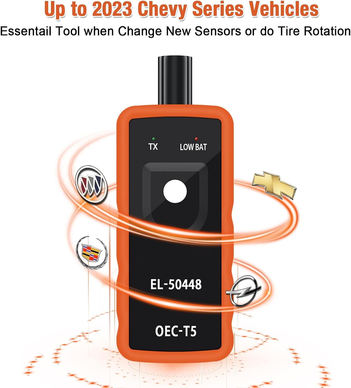 EL50448 TPMS Relearn Tire Sensor Pressure Monitor System Programming Activation