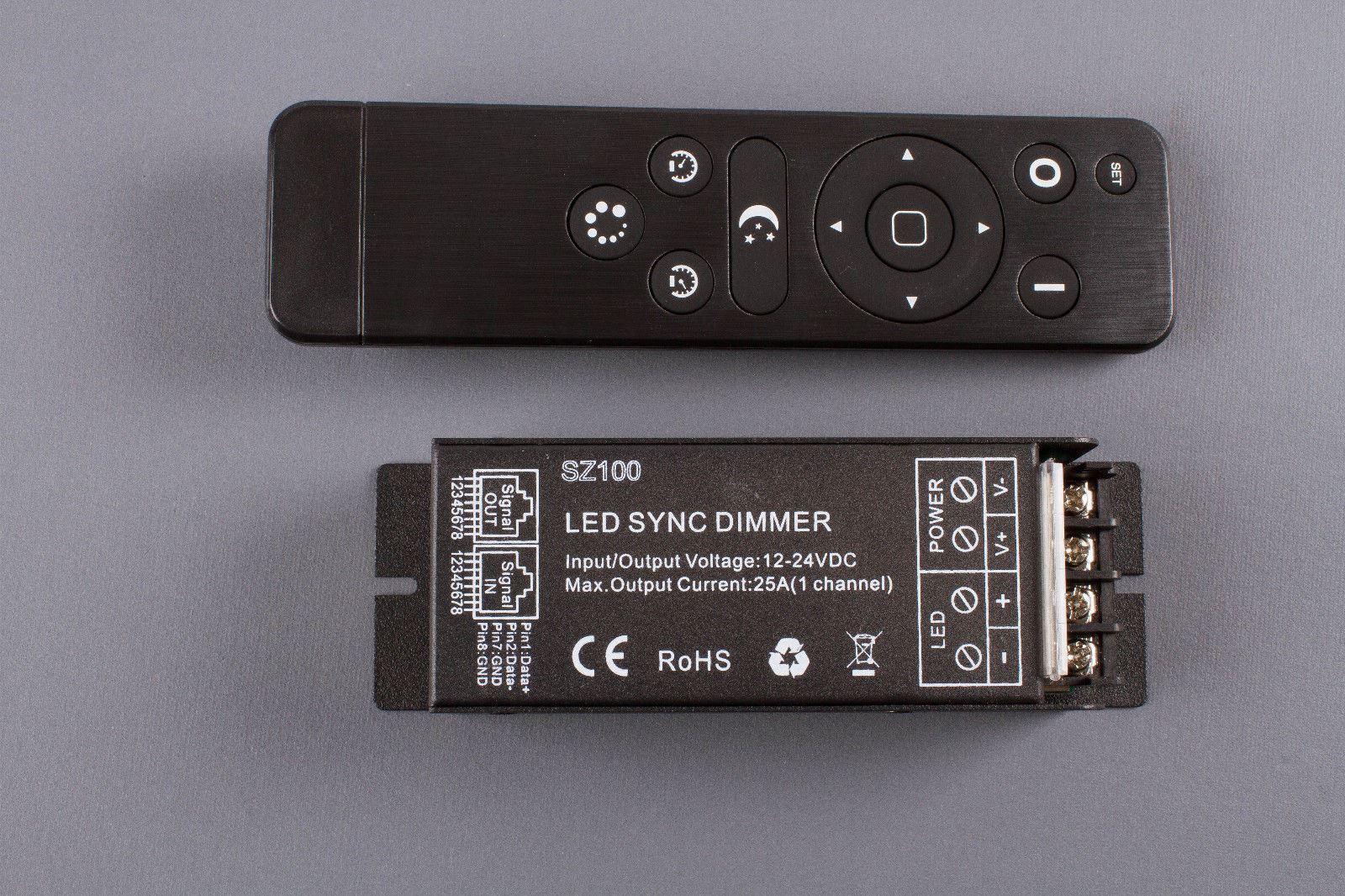 LED light module strip controller Flash on/off function + remote linkable unit