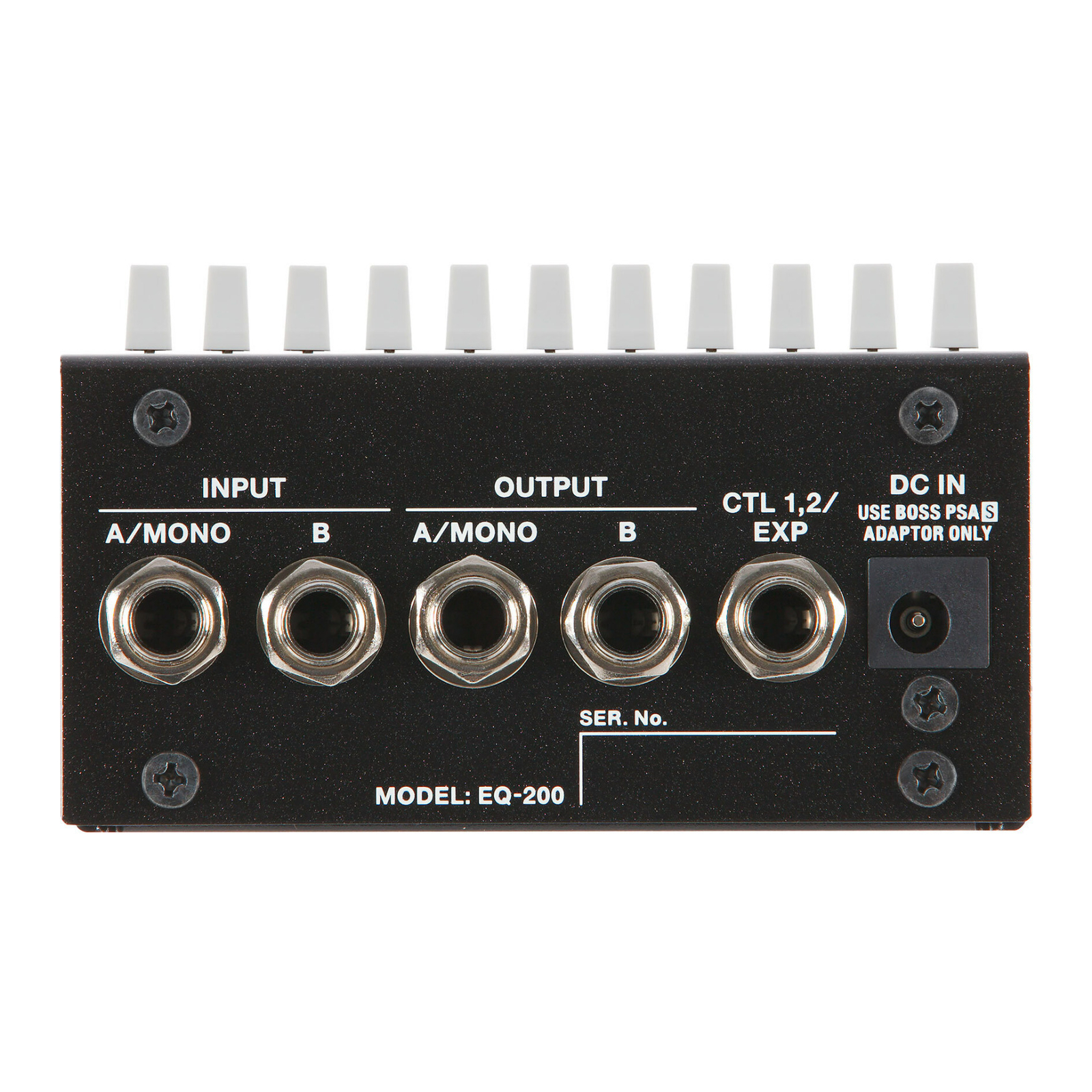 BOSS EQ-200 Dual 10-Band EQs Visual EQ Display Real-Time Control Equalizer Pedal