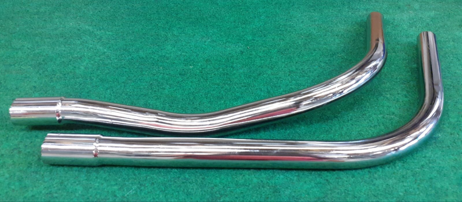 Exhaust pipes for Triumph Trident T150 1969-1970  Made in England