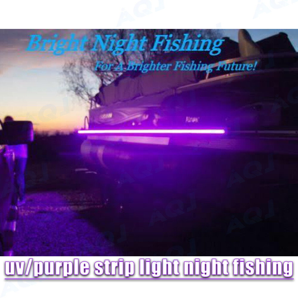 Ultraviolet LED Strip UV PURPLE Light Night Fishing Boat WhitePCB Best UV strip