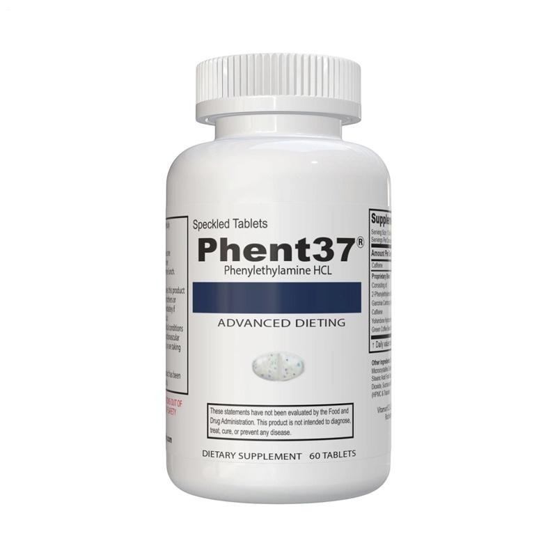 Phent37 - Speckled Tablets Appetite Control, Fat Burner Phenylethylamine Energy