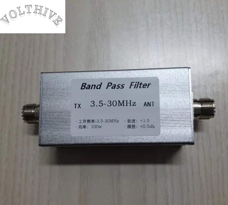 Band Pass Filter LC shortwave communication to reduce Noise BPF-3.5-30 3.5-30MHz