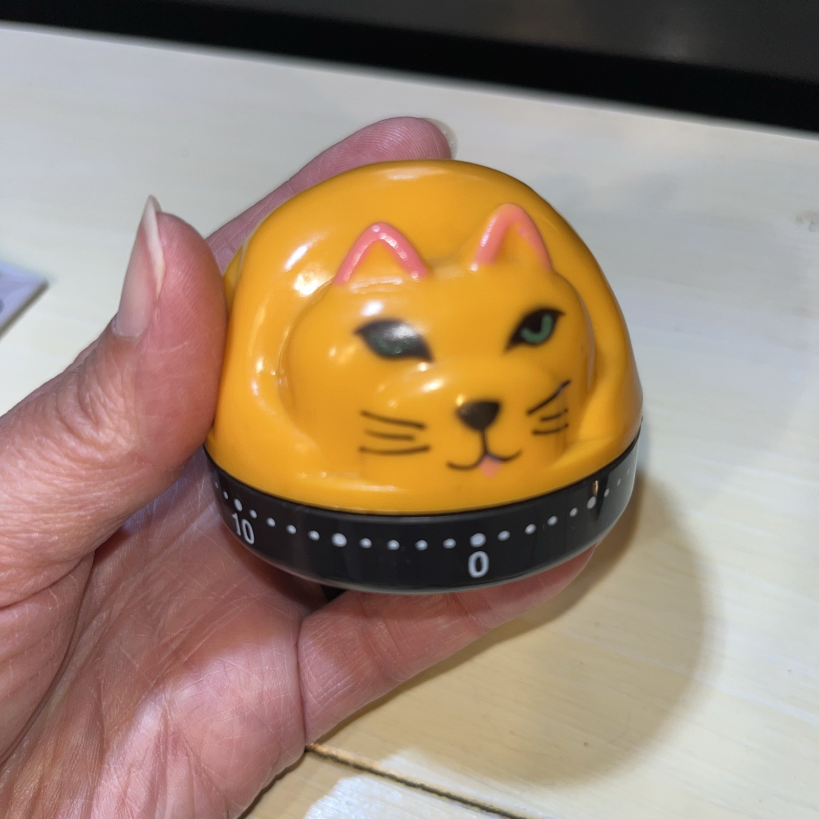 Orange Tabby Cat Kitchen/Egg Timer Magnetic
