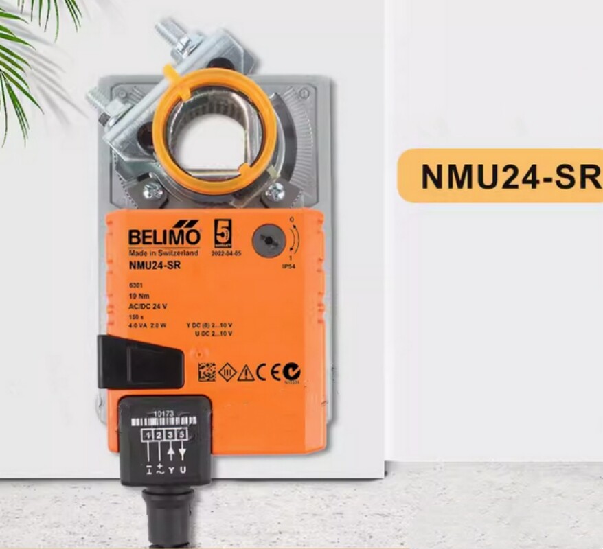 BELIMO NMU24-SR Damper Actuator 20Nm AC/DC 24V-