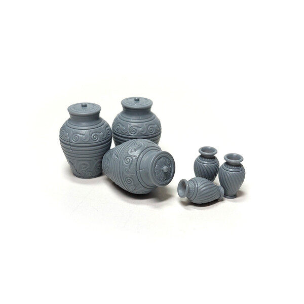Fantasy Vases / Miniature Accessories / Gaming Terrain & Scenery / Dioramas