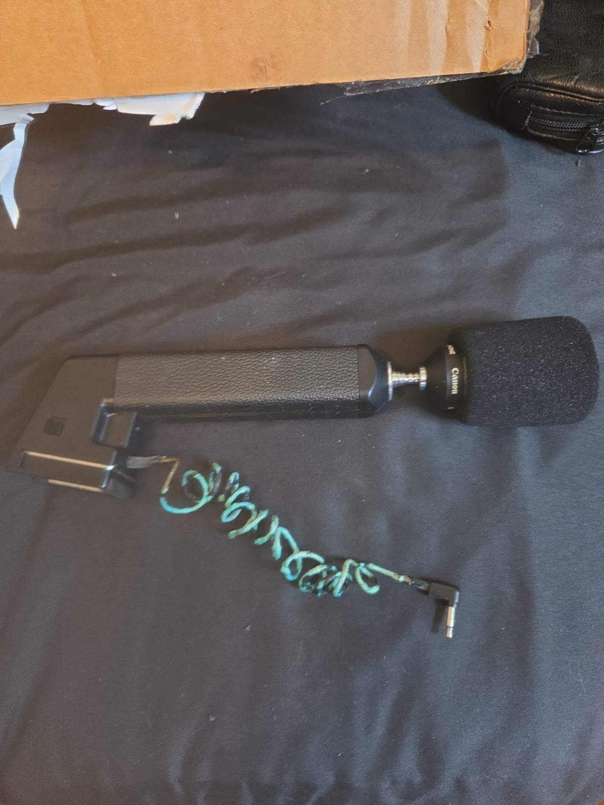 Canon BM 70 Condenser Microphone With Case AF 514XL S Camera Photography