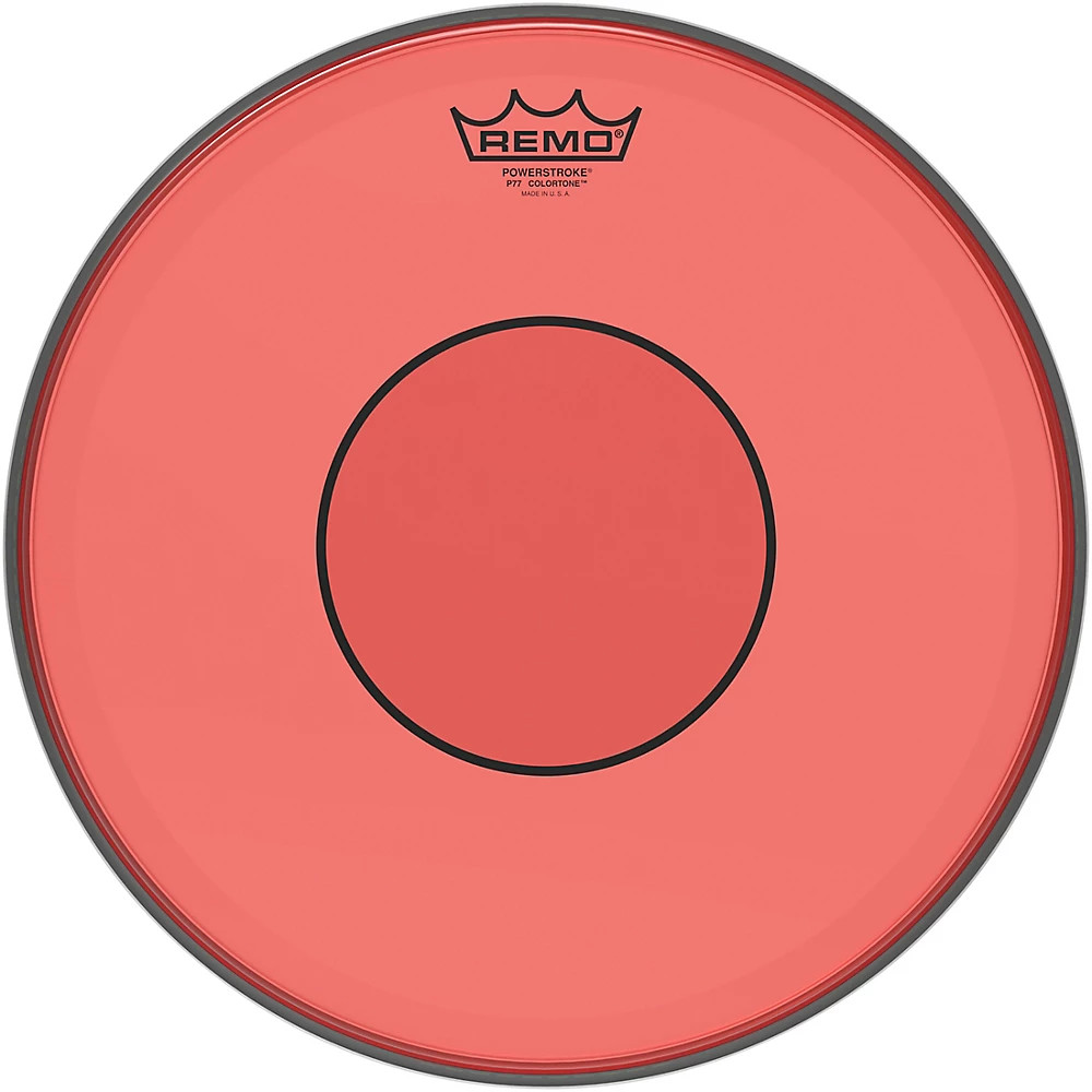 Remo Powerstroke 77 Colortone Red Drum Head 13 in.