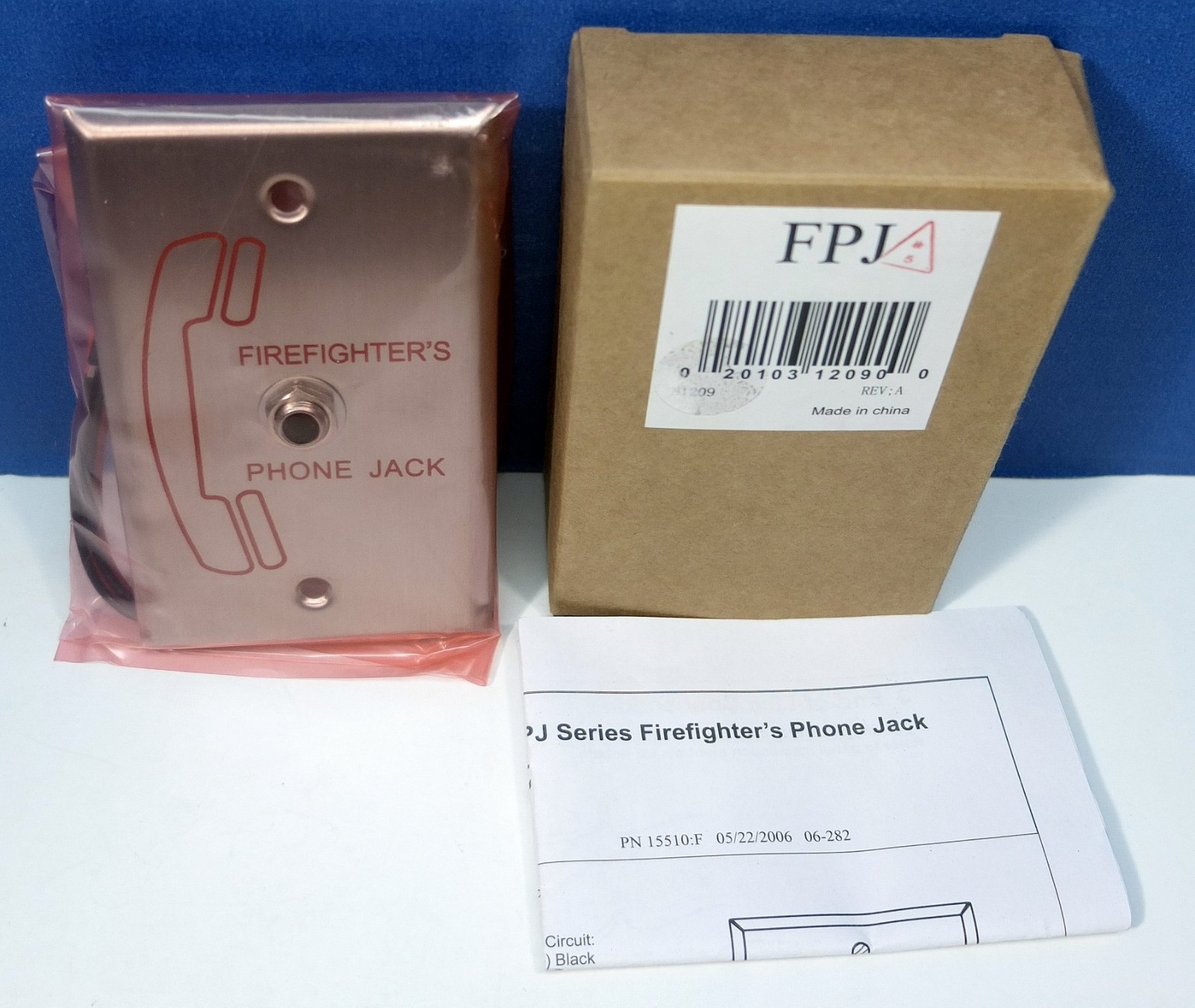 Notifier FPJ Firefighters Phone Jack