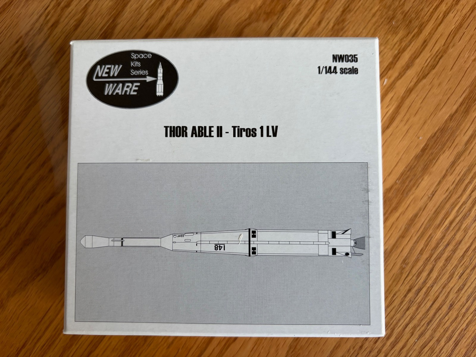 New Ware Models 1/144 Thor Able II - Tiros 1 LV Resin Kit NW035
